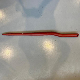 DOIGT CONTRE-COUDE D45X1000 ROUGE