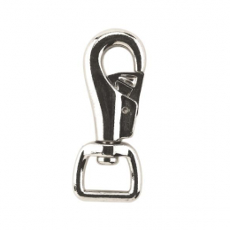 Mousqueton virole pour sangle