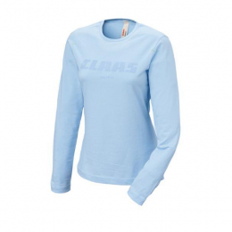 TEE-SHIRT A MANCHES LONGUES FEMMES BLEU