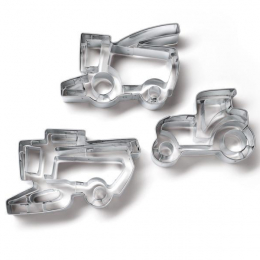 Lot de 3 coupeurs de biscuits CLAAS