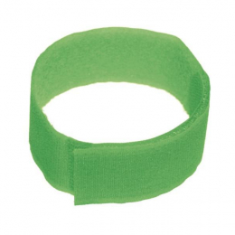 Bracelet velcro fluo vert  36cm