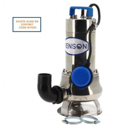 POMPE DE RELEVAGE MONOPHASÉE INOX POUR E