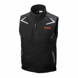GILET DE TRAVAIL NOIR HIVER CLAAS