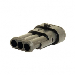 CONNECTEUR ETANCHE FEMELLE 3V (1.5MM)