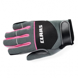 Gants rose enfant CLAAS, taille 3