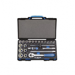 COFFRET DE DOUILLES ET ACCESSOIRES1/2' 6