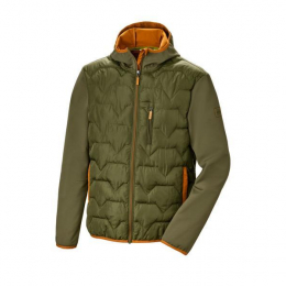 VESTE HYBRIDE, VERT, HOMMES, L