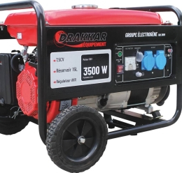 GROUPE ELECTROGENE ESSENCE 3500W 7.5CV L