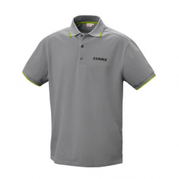 Polo gris CLAAS