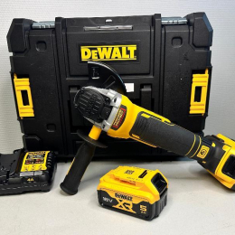 PACK DEWALT MEULEUSE 125MM XR 18V 2x5Ah
