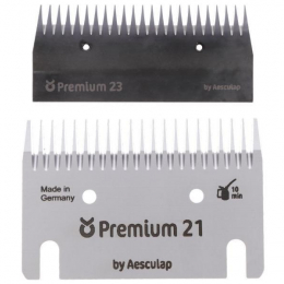 Jeu de peignes Kerbl Premium, 18/17 dent