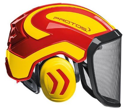 CASQUE PFANNER PROTOS FOREST ROUGE JAU