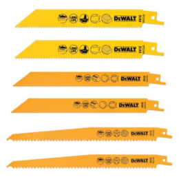 Coffret de 6 lames pour scie sabre