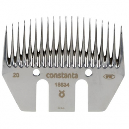 Peigne 20 dents pour bovins avec poils e