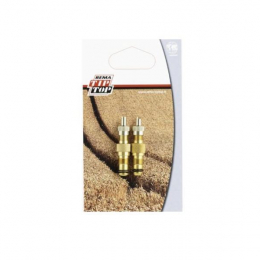 2 EMBOUTS VALVE AIR  / EAU