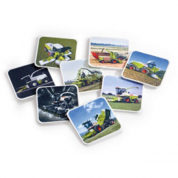 Sous verre, Feutre, set de 8 pieces