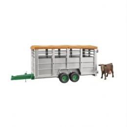 REMORQUE BETAILLIERE AVEC VACHE