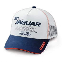 Casquette JAGUAR 50 ans, bleu