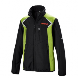 VESTE SOFTSHELL NOIR CLAAS