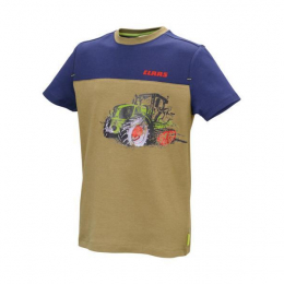 Tee-shirt olive enfant CLAAS