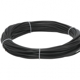 FIL MONOCONDUCTEUR 1.5MM² NOIR 25M