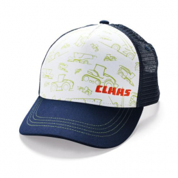 Casquette enfant bleue CLAAS