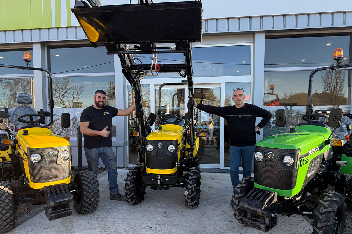 Des nouveautés aux petits matériels : découvrez les tracteurs compacts TOM-K !