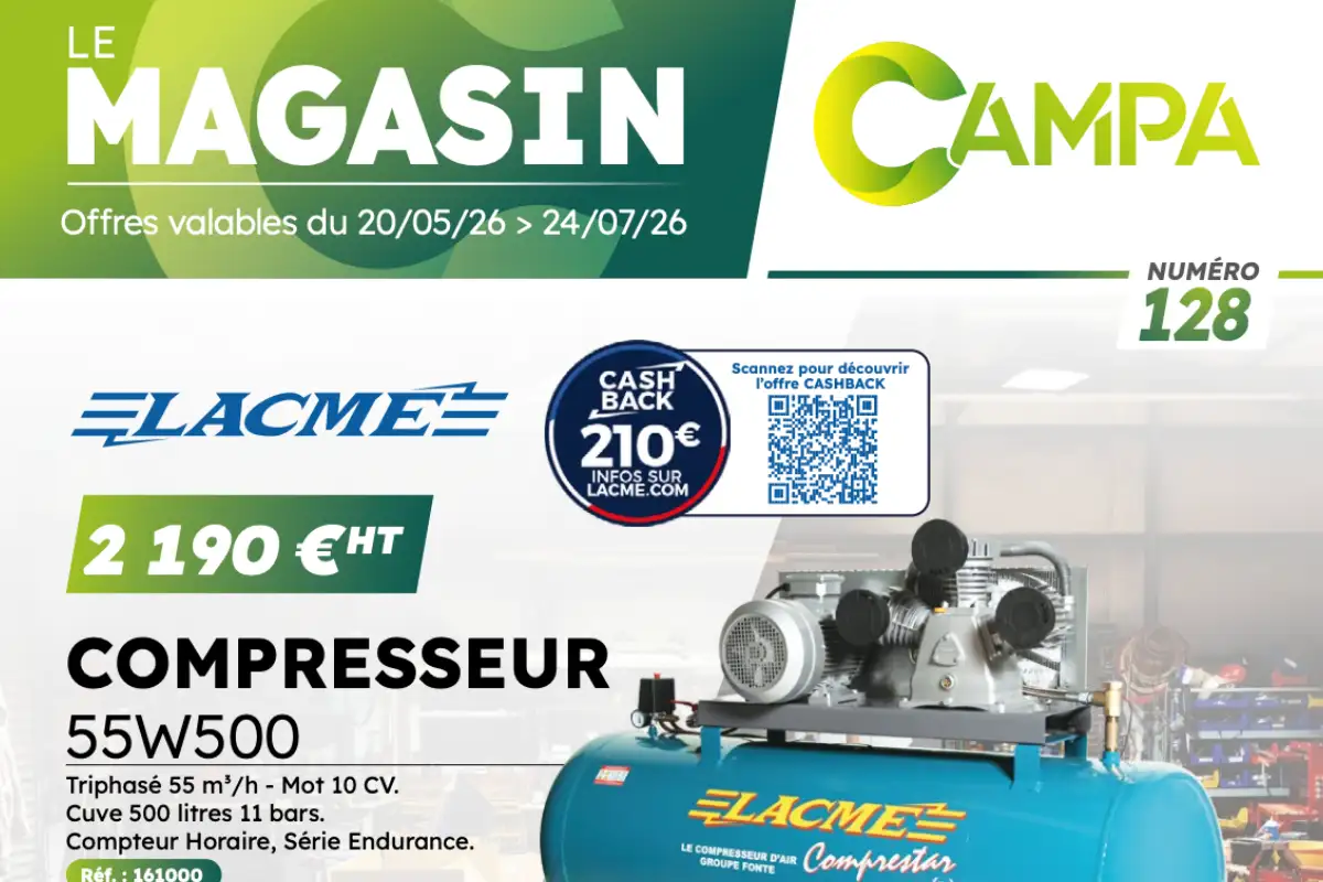 LE CAMPA N°128 EST LÀ !