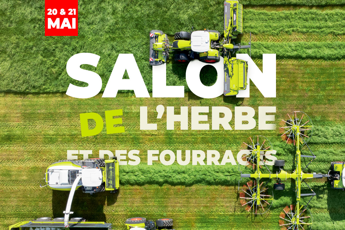 LE SALON DE L’HERBE ET DES FOURRAGES : rendez-vous à Poussay les 20 et 21 mai
