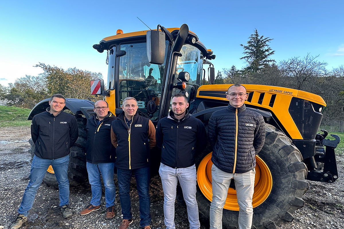 Développement de l’activité JCB AGRI au sein de PAGOT CAPUT