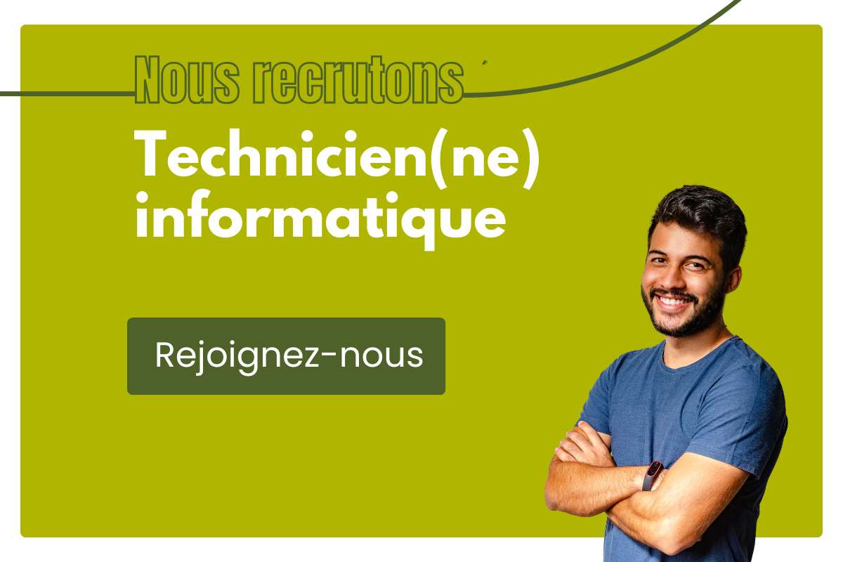 TECHNICIEN INFORMATIQUE (H/F)