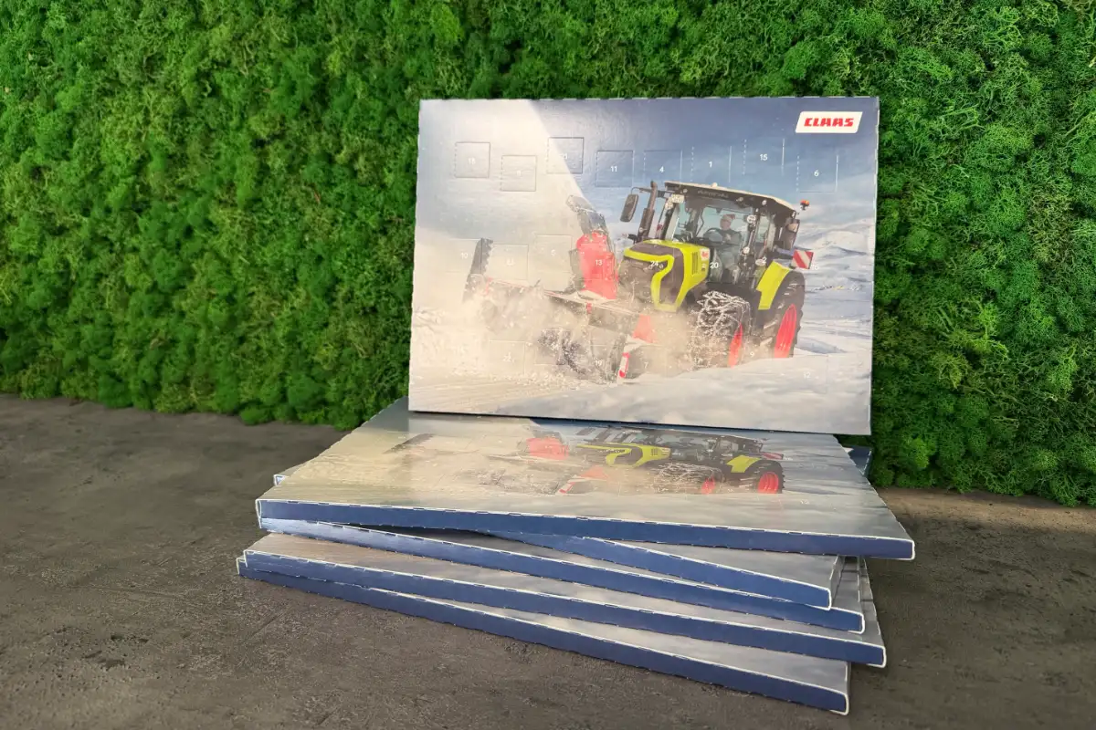 Calendrier de l’Avent tracteur 2026 : CLAAS et idées cadeaux