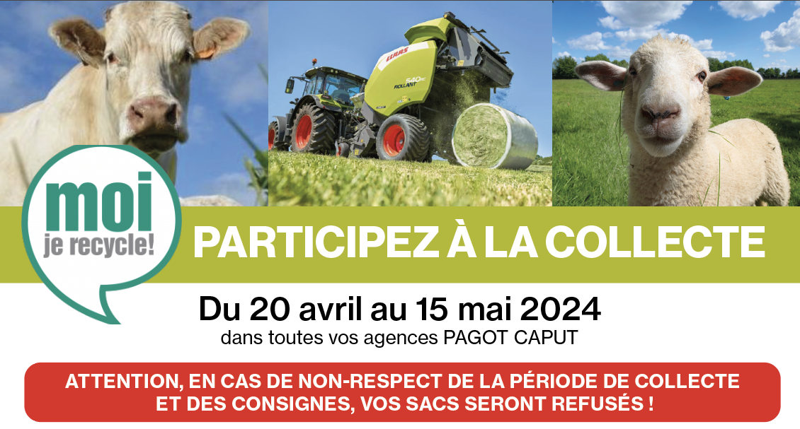 Collecte Filets, Ficelles et Films du 20 avril au 15 mai 2024